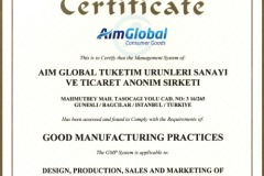 GMP Certificate