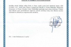 Official Certificate